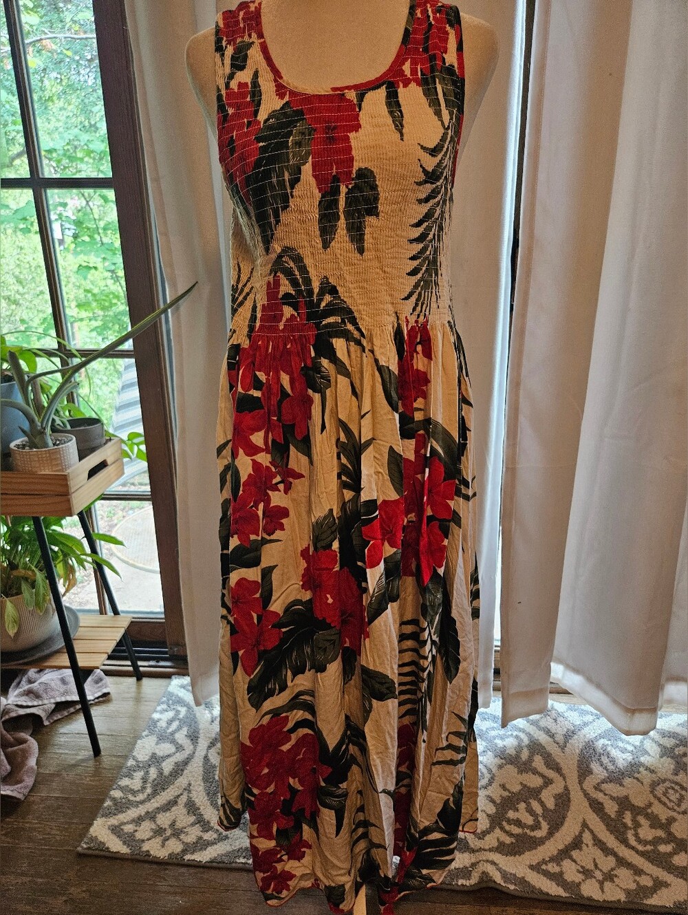 Favant? Smocked Summer Dress L?